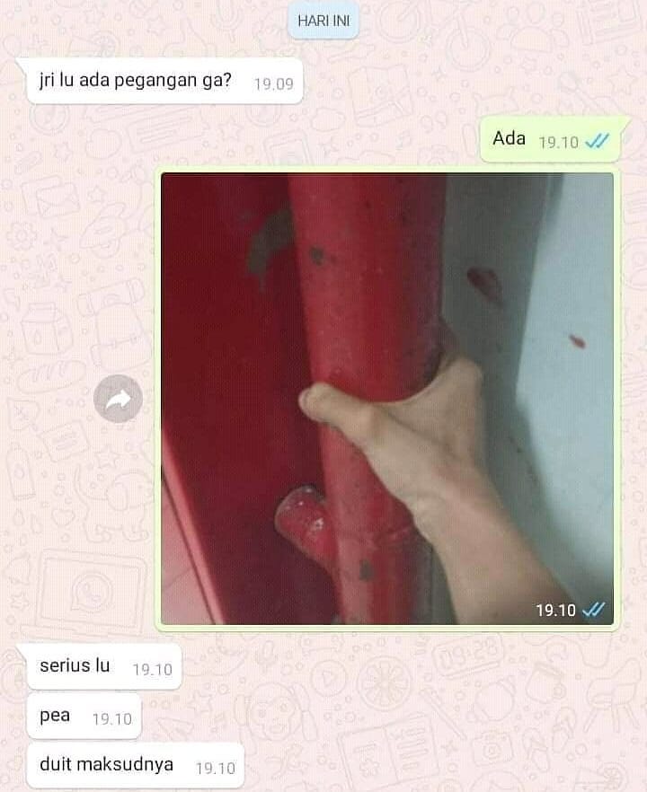 Chat kocak ngerjain teman yang mau minjem duit ini bikin cekikikan